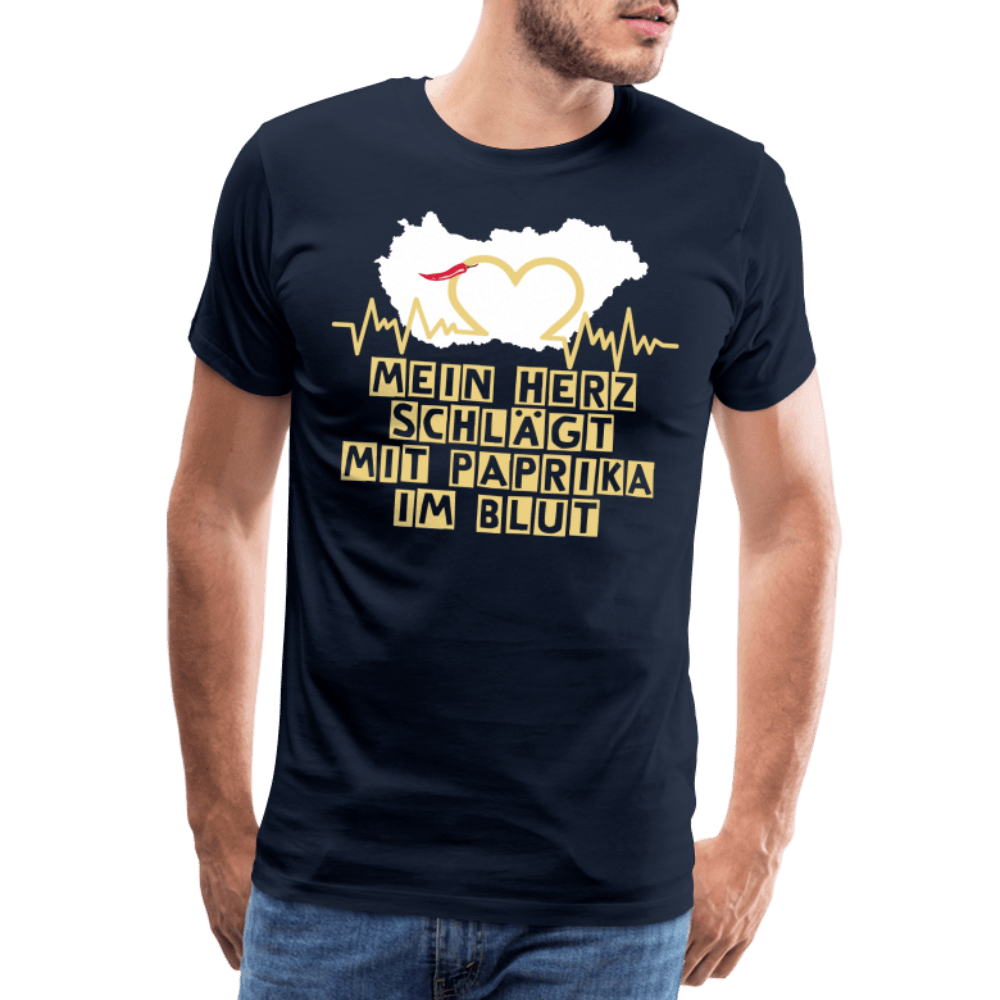 Rizzo kocht Paprika im Blut I Men’s Premium T-Shirt - navy