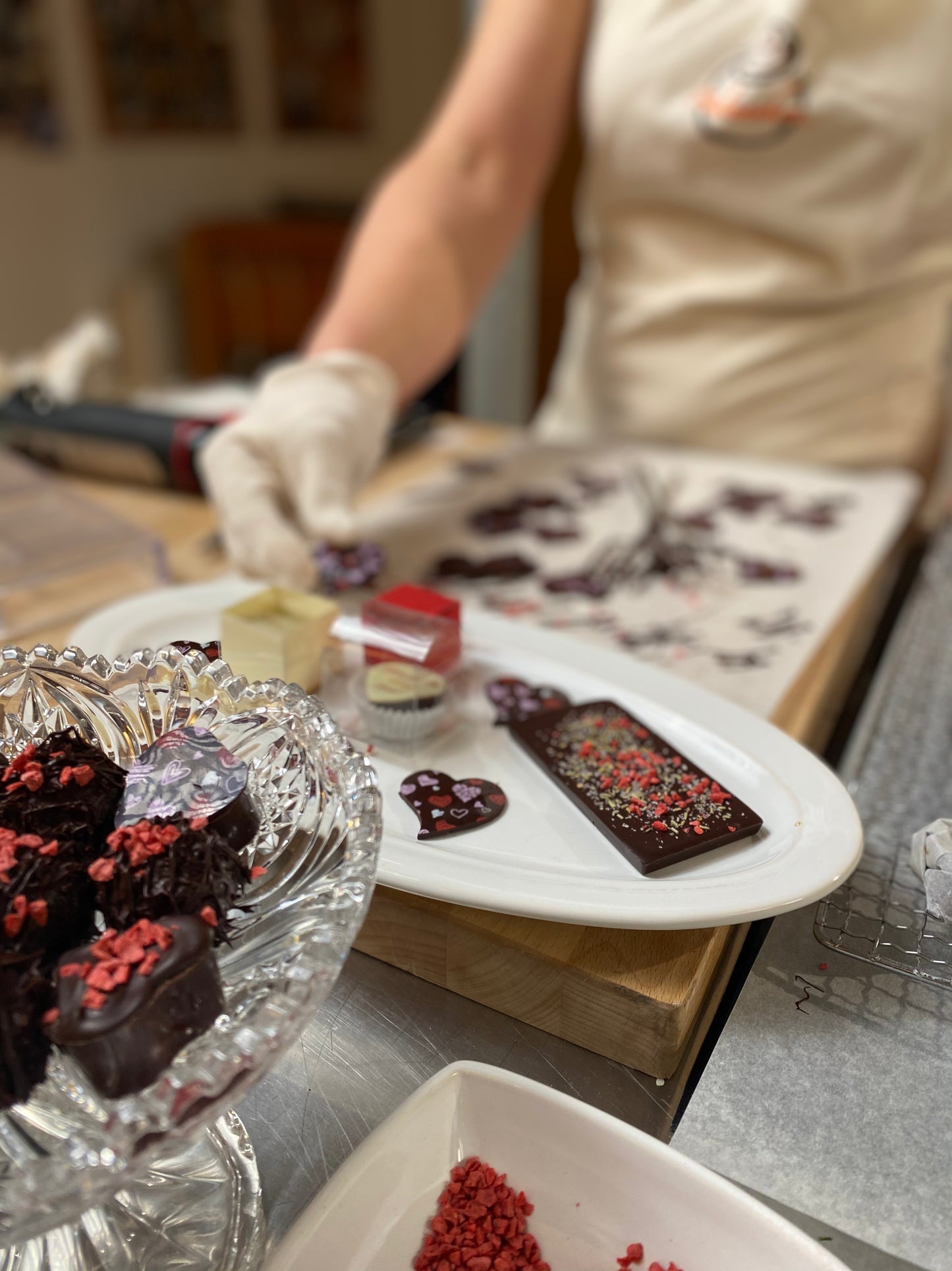 Schokoladenseminar I Desserts und Pralinen rund um Schokolade I personalisierte Gastgeschenke - Cucinata