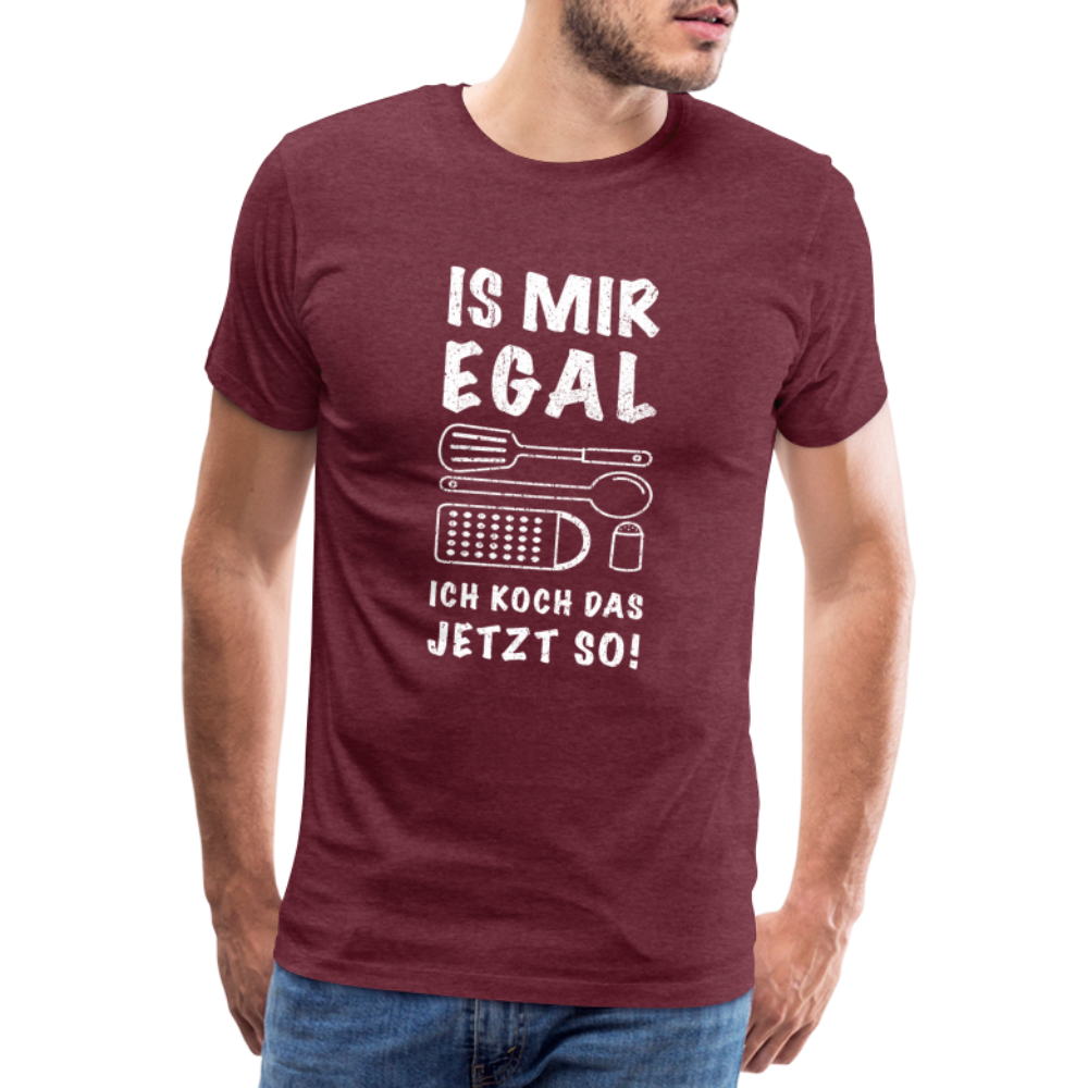 Men’s Premium T-Shirt - heather burgundy