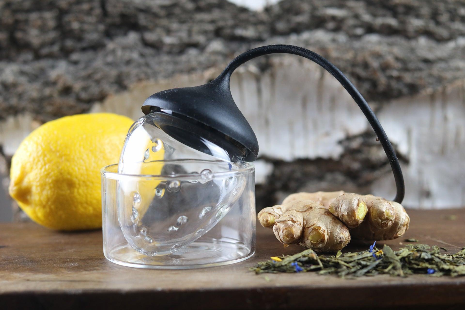 Glas- Teefilter FUSION I Glass tea infuser FUSION - Cucinata